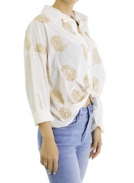 Camicia con ricami Tania
